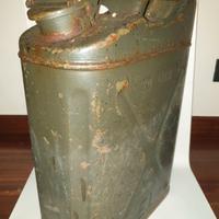 Tanica in ferro d'epoca