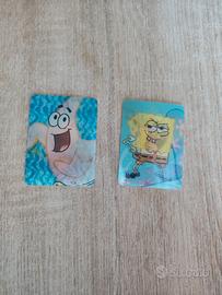 Carte Lenticolari 3D SpongeBob e Patrick Promo Y