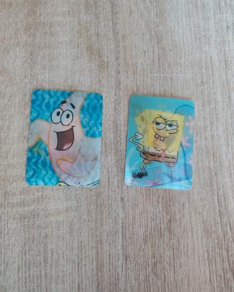 Carte Lenticolari 3D SpongeBob e Patrick Promo Y