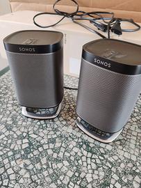 Coppia di smart speakers Sonos Play 1