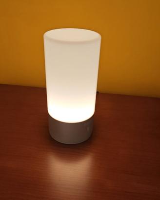 lampada da comodino touch con diversi colori e int