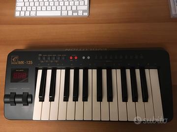 Tastiera midi Evolution MK-125