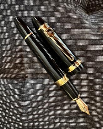 Penna Stilografica Jinhao 159 Gold Black EF 0,38