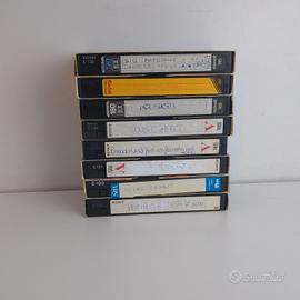 8 VHS vintage registrate anni '80-'90 – pubblicità