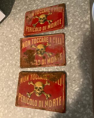 Insegne vintage (40€ l'una)