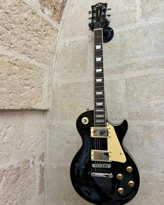 Chitarra Elettrica Eko Les Paul nera