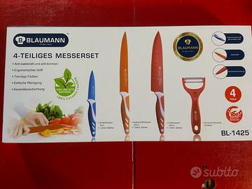 Set di 4 coltelli Blaumann in ceramica nuovi