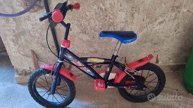 bicicletta spiderman