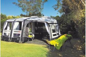 veranda gonfiabile per caravan