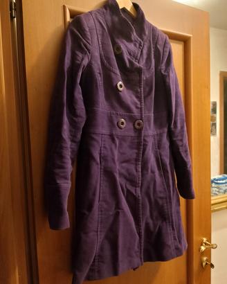 giaccone cappottino viola ragazza /donna 