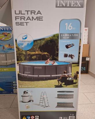 Piscina rotonda Ultra Frame Intex