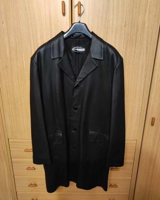 Giacca Uomo Lunga Pelle Tg 50
