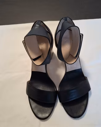 Sandali Chloé bicolor blu e Nero