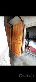 2 porte in legno 73x214 50€
