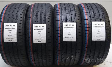 4 GOMME 225 40 18 E 245 35 18 PIRELLI RFT BR448