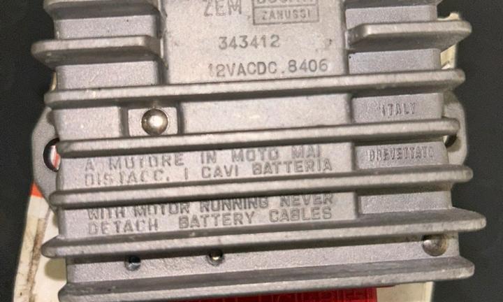 Regolatore Ducati 343412