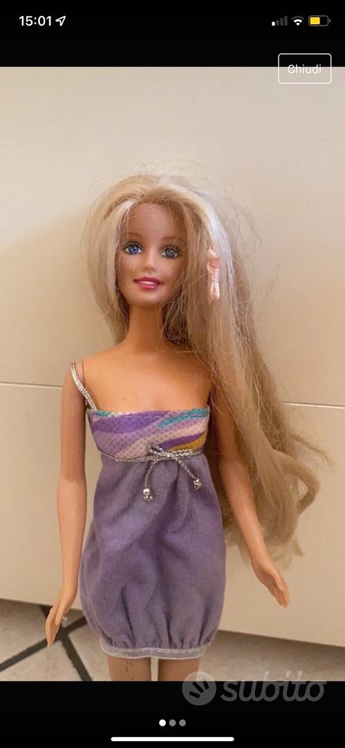 Barbie anni 80 con parrucca e abito originale - Collezionismo In vendita a  Roma