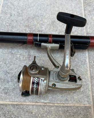 Canna da pesca Browning + mulinello Isuzu