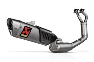 SCARICO COMPLETO TITANIO OMOLOGATO AKRAPOVIC YAMAH