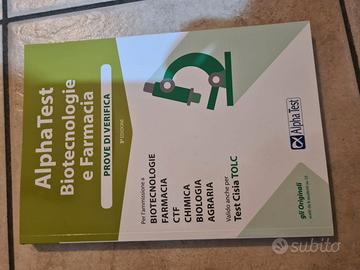 Alpha Test Biotecnologie e Farmacia prove di verif