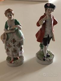 Statuine capodimonte anni 50