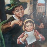 Dipinto olio su tela di Alberto Cecconi 