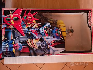 Modellino jeeg robot d'acciaio Marmit 40 cm giappo