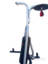 Base per sacco boxe  con sacco+pera veloce