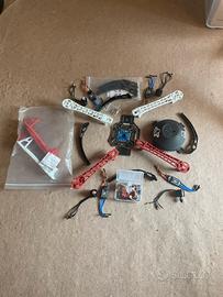 Drone f450 completo di ricambi fpv long range