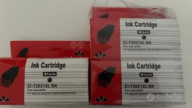3 cartucce inchiostro EI-T2621XL NERO PER EPSON XP