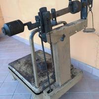 Bilancia a bascula antica merci pesanti 250 kg
