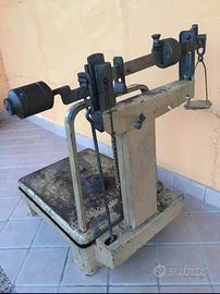 Bilancia a bascula antica merci pesanti 250 kg