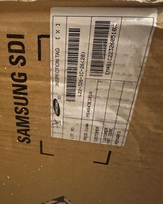 Batterie accumulo fotovoltaico Samsung