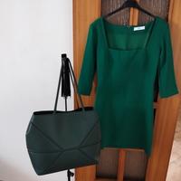 Abito Mango Verde Smeraldo – Taglia M – Come nuovo