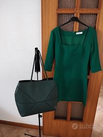 Abito Mango Verde Smeraldo – Taglia M – Come nuovo
