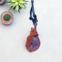 Ciondolo Ametista goccia