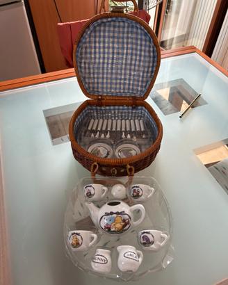 Disney, tazzine caffè in miniatura da collezione