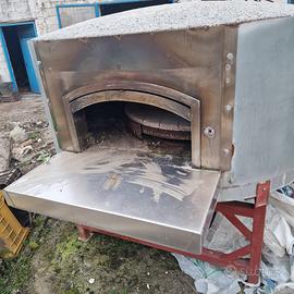 Forno a legna rotante
