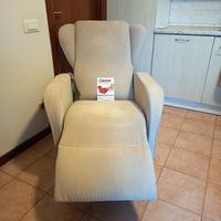 Poltrona completamente reclinabile elettrica 