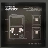 Cornice teca Nintendo Game Boy Lego set 72046
