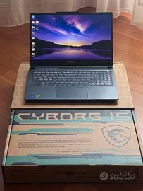 MSI CYBORG 15 PC PER GAMING ED EDITING PRO