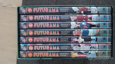 dvd stagione 1 e 2 futurama
