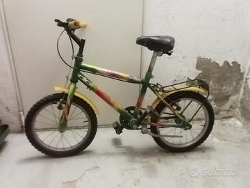 bici bambino vintage con  ruote del 16