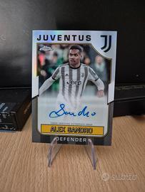 topps chrome Juventus Alex Sandro auto 