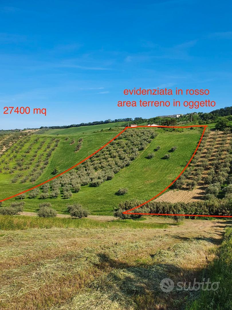 Terreno con fabbricati rurali - Vista 3