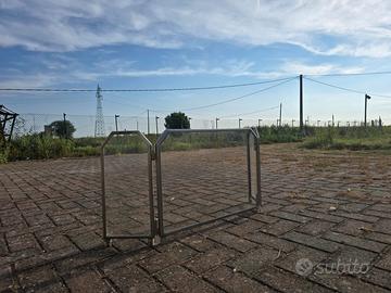 Parascintille in acciaio inox e vetro temprato