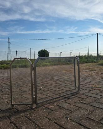 Parascintille in acciaio inox e vetro temprato