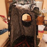 Riparo mimetico caccia pesca