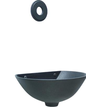 Fontana a Muro Giardino Alluminio colore Ghisa