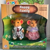 Coppia Elefanti Happy Family GLOBO